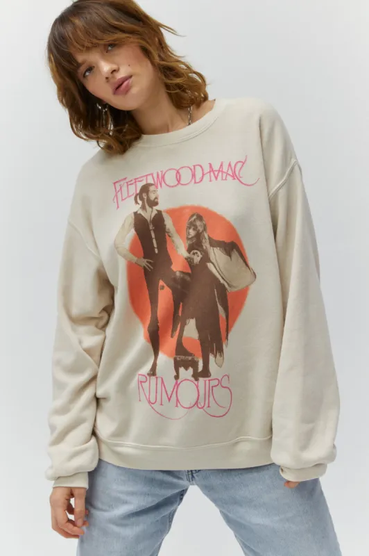 Fleetwood Mac Rumours BF Crew In Dirty White sold by Daydreamer