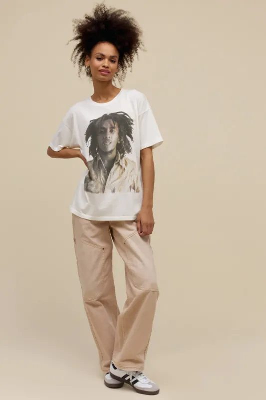 Bob Marley Photo Merch Tee sold by Daydreamer