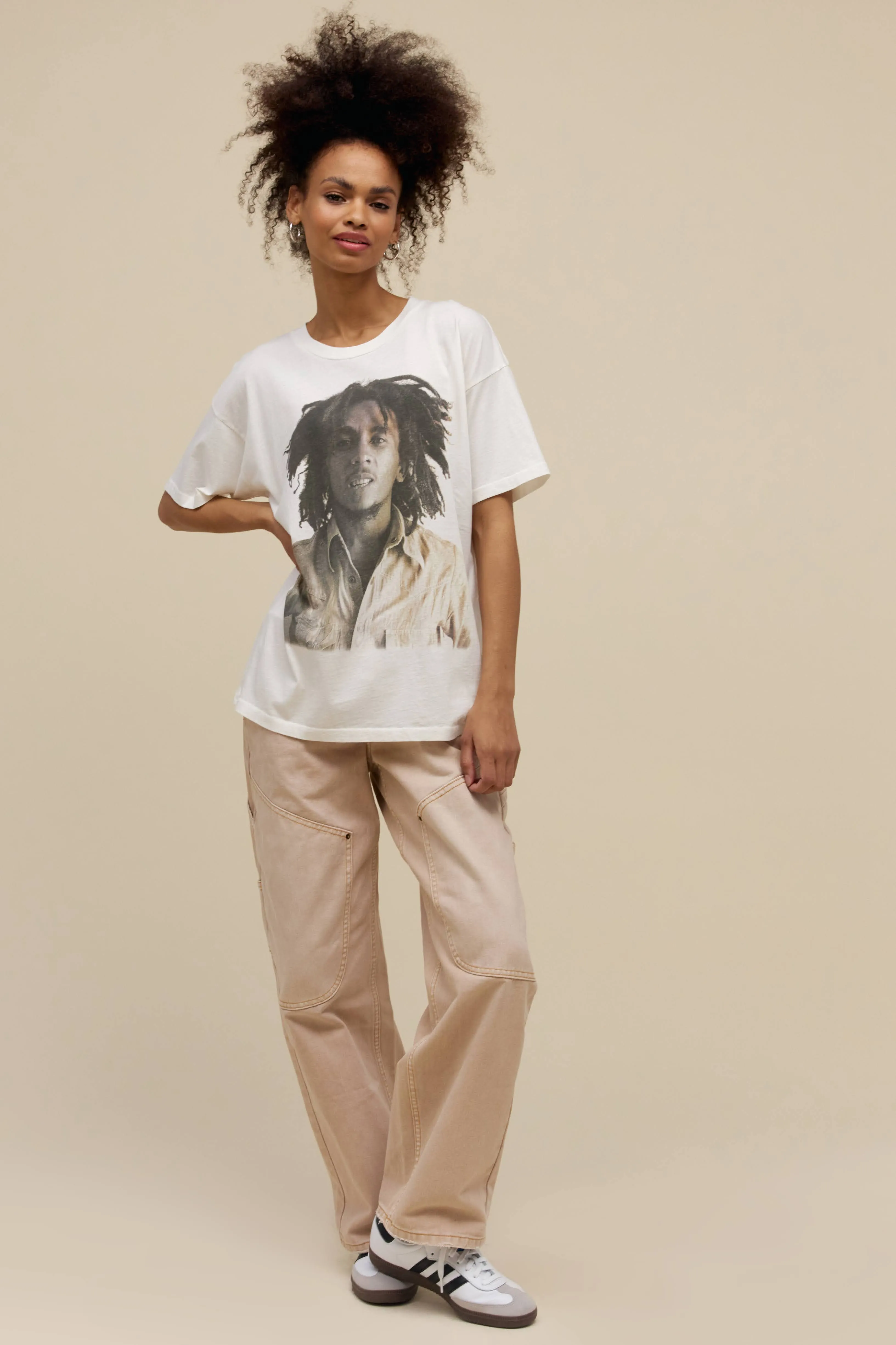 Bob Marley Photo Merch Tee sold by Daydreamer