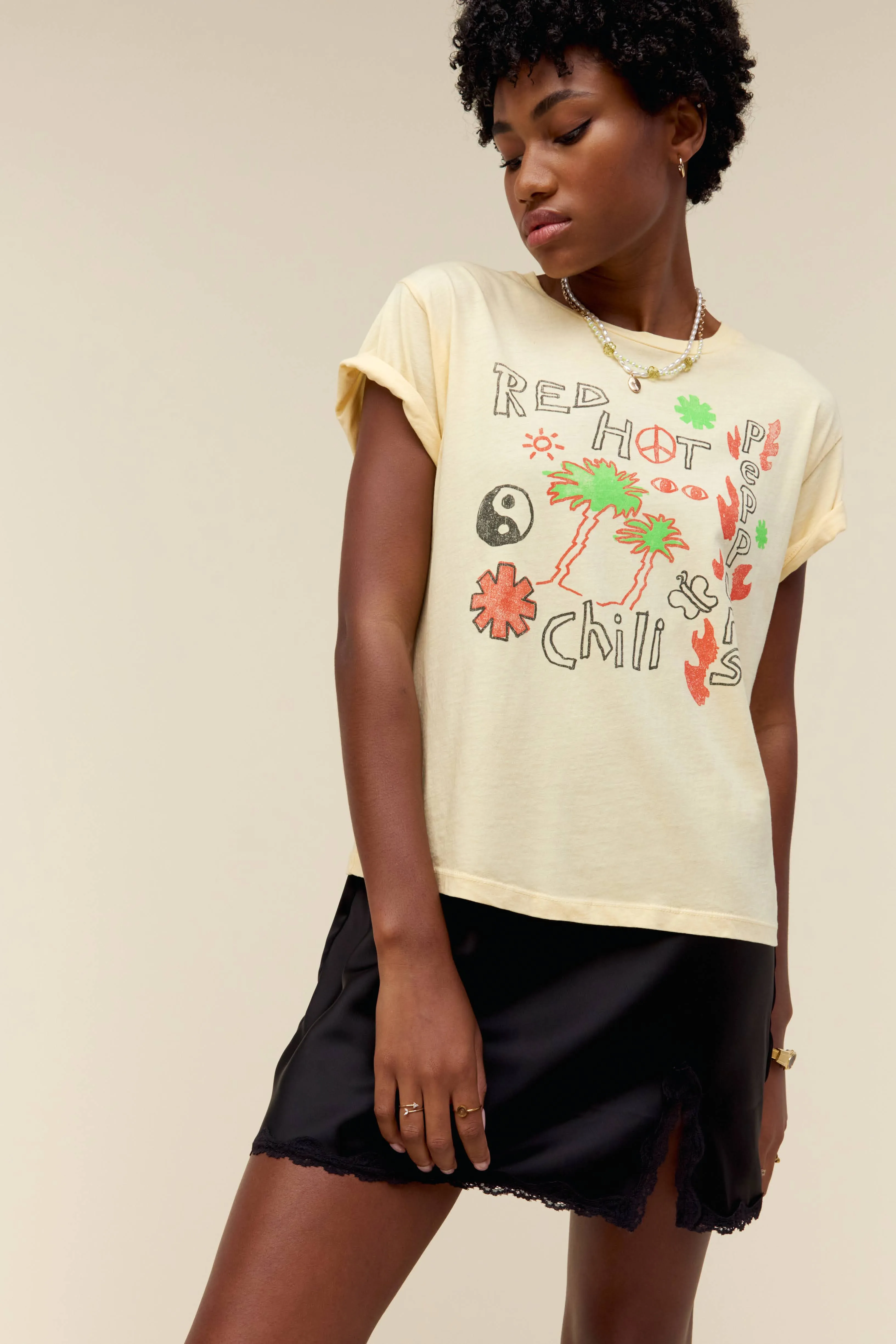 Red Hot Chili Peppers Doodles Solo Tee sold by Daydreamer