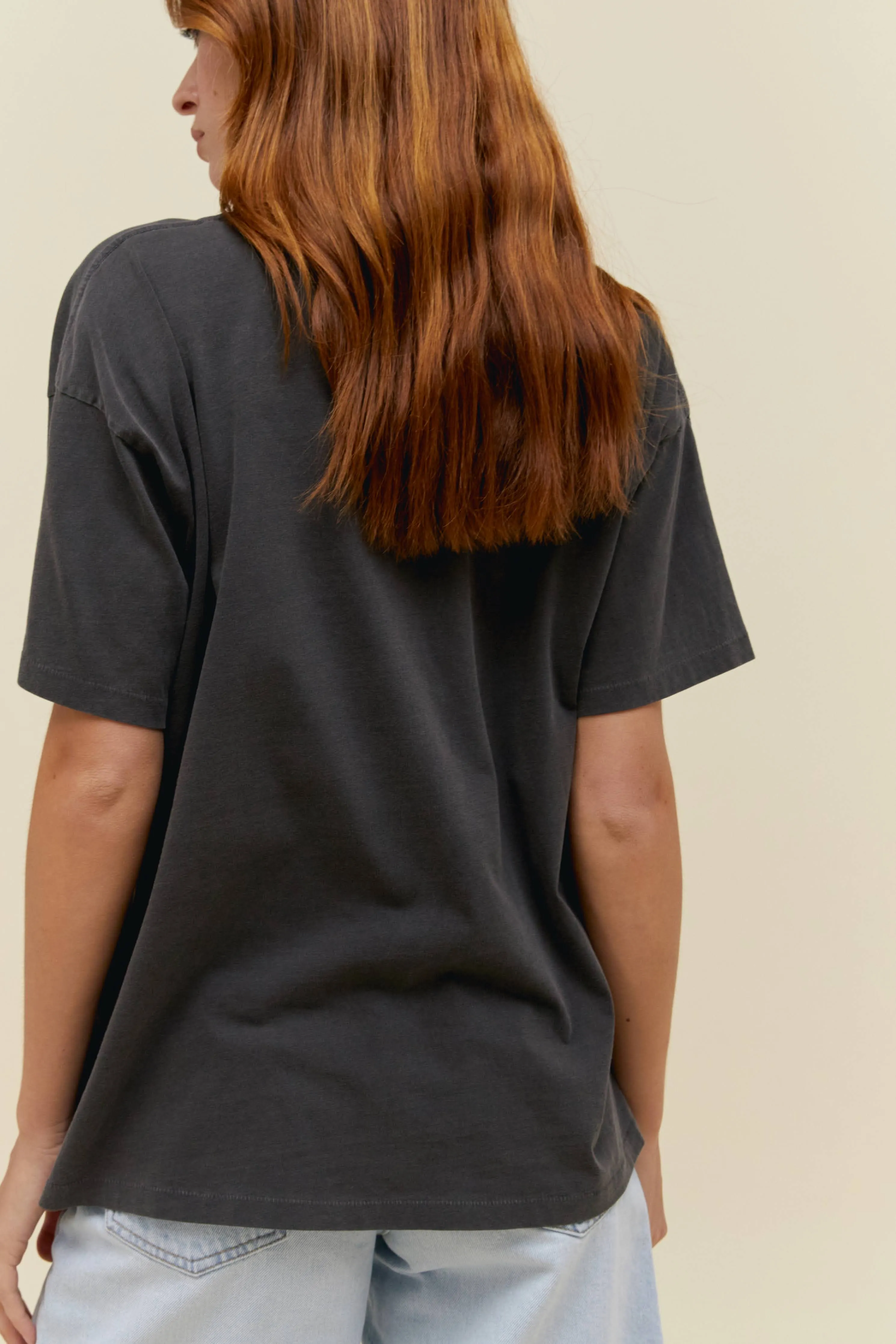 Pink Floyd Wish You Were Here Merch Tee in Pigment Black sold by Daydreamer product image thumbnail 3