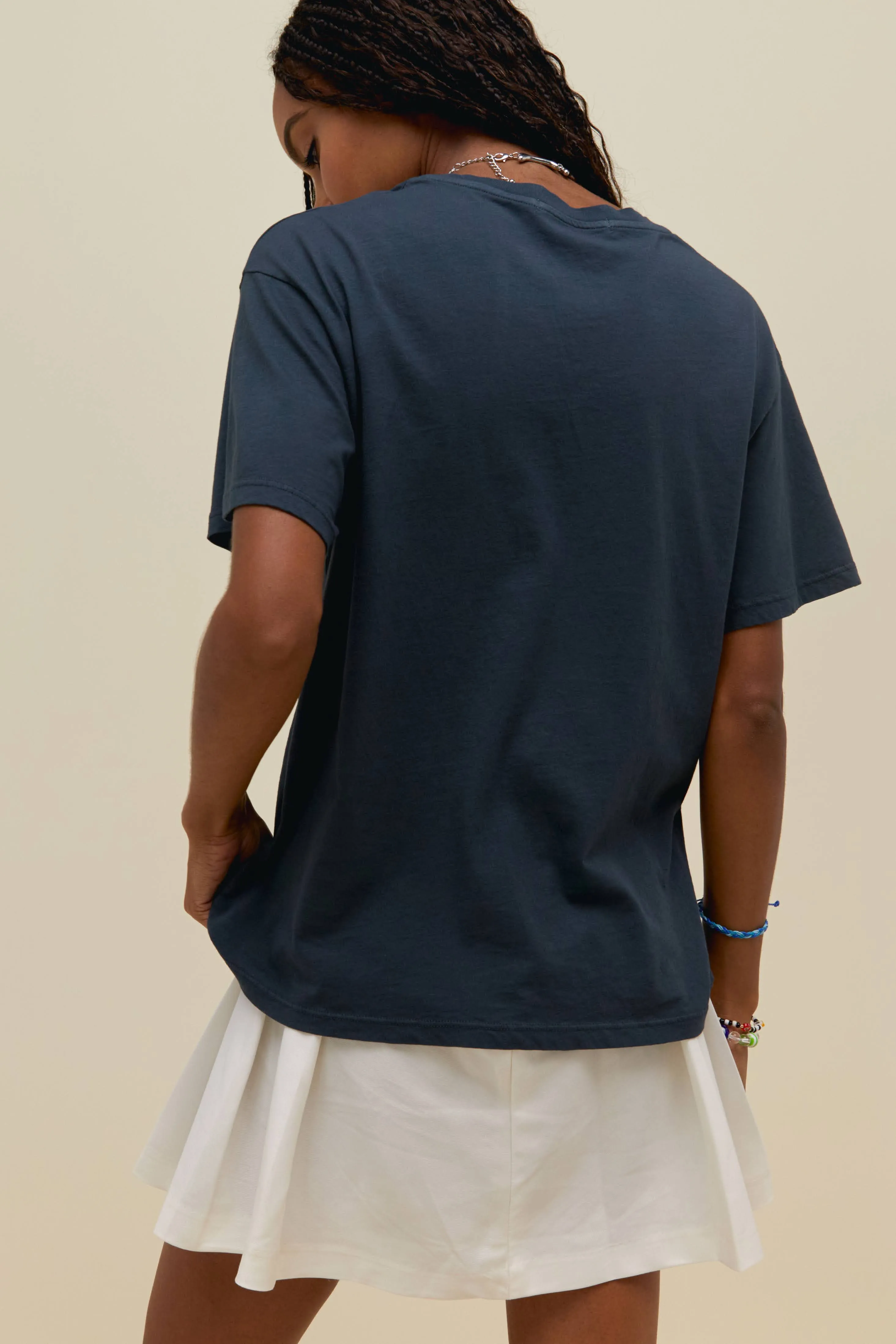 The Beach Boys California Dreamin' Boyfriend Tee in Vintage Black sold by Daydreamer product image thumbnail 3