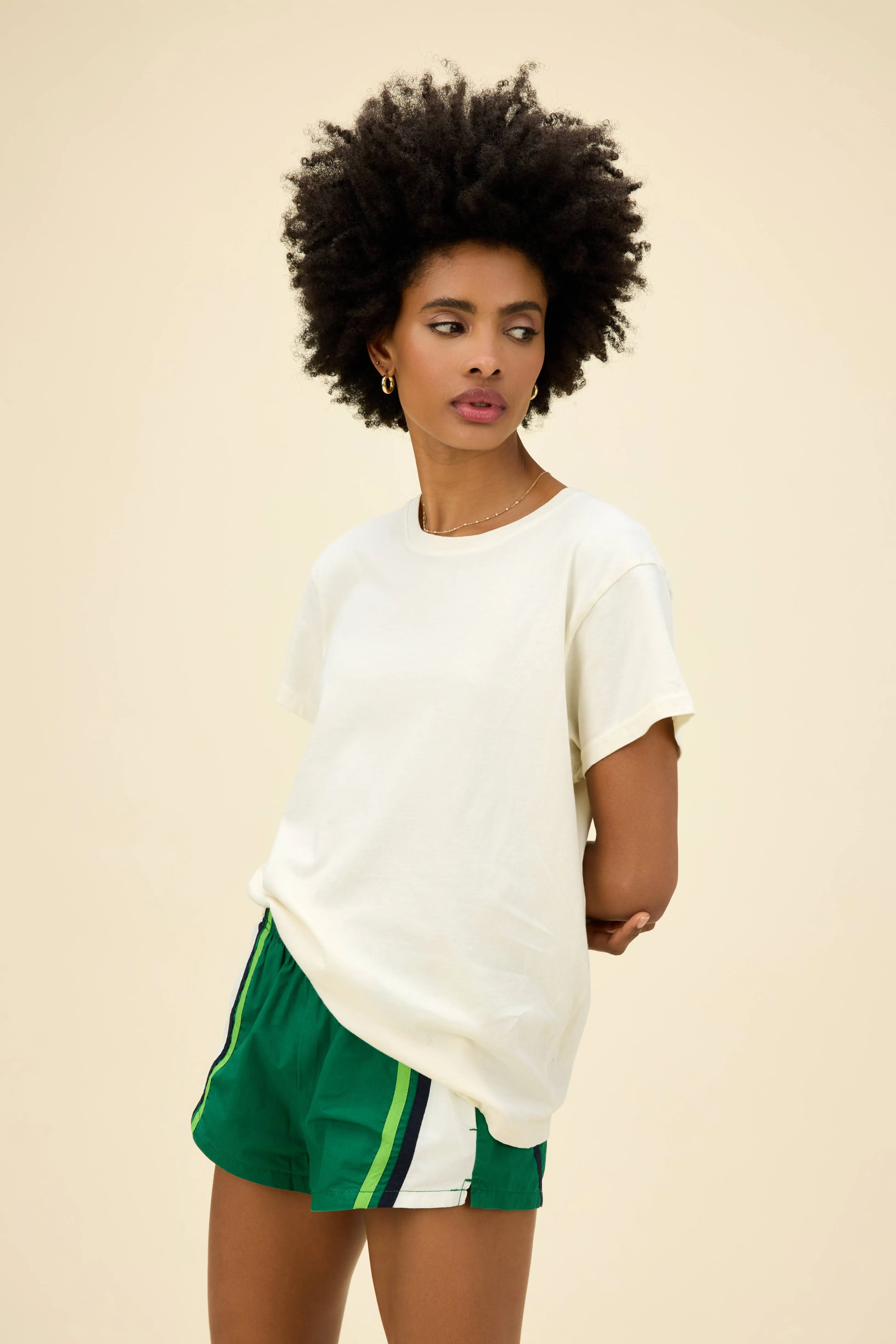 Solid Tour Tee in Stone Vintage sold by Daydreamer product image thumbnail 2