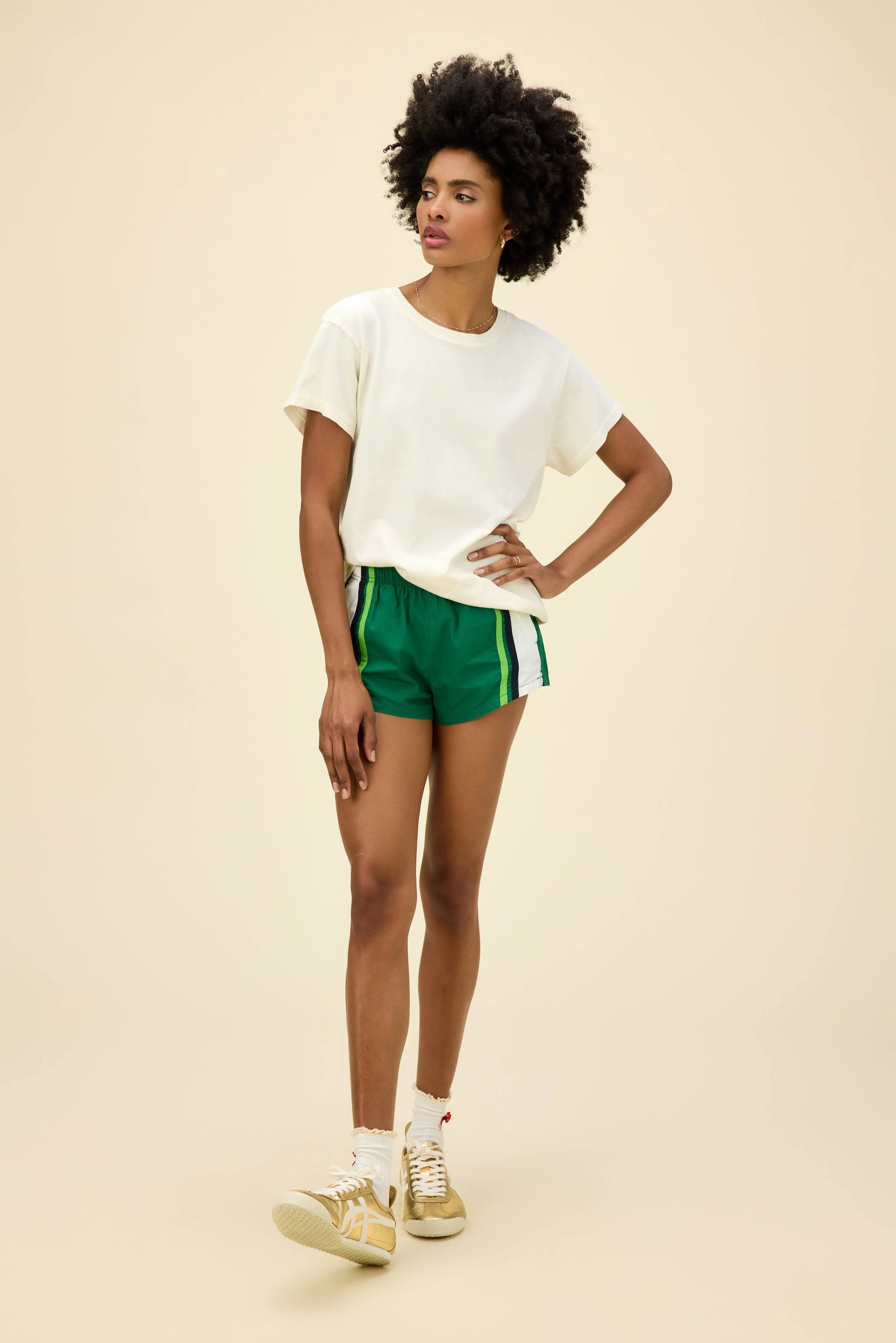 Solid Tour Tee in Stone Vintage sold by Daydreamer product image thumbnail 3