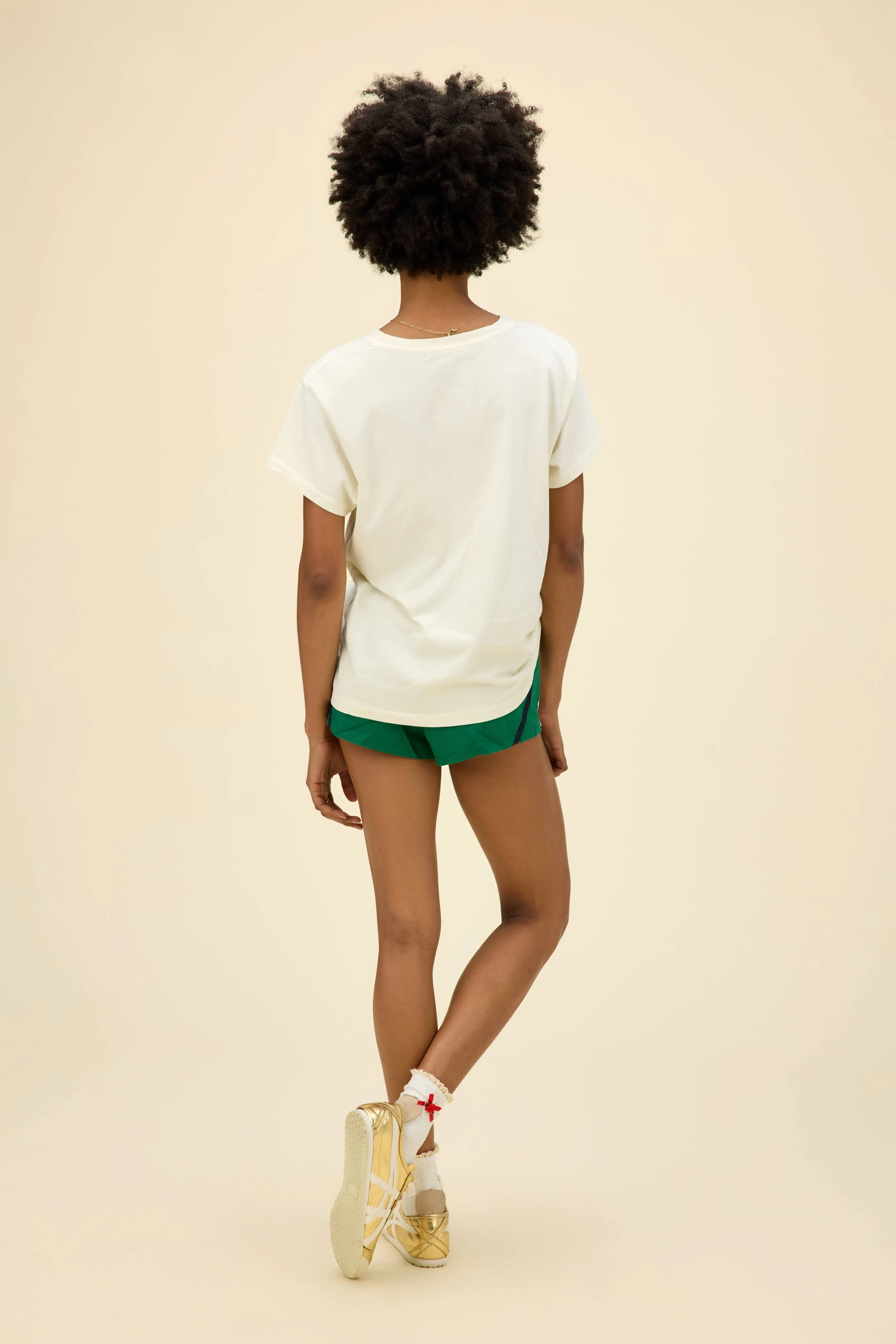 Solid Tour Tee in Stone Vintage sold by Daydreamer product image thumbnail 4