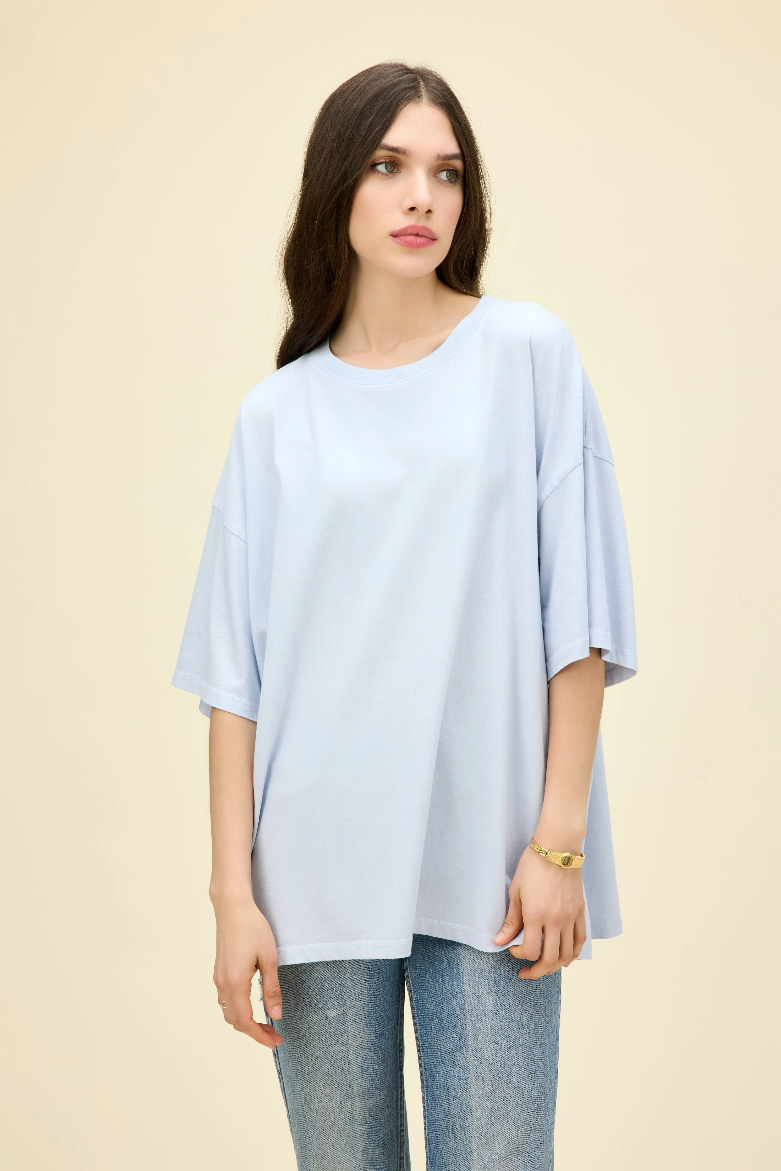 Solid OS Tee in Dawn sold by Daydreamer