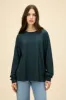 Solid Long Sleeve Merch in Vintage Black sold by Daydreamer
