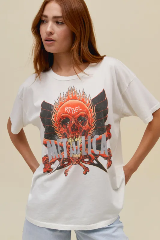 Metallica Rebel Of Babylon Merch Tee sold by Daydreamer