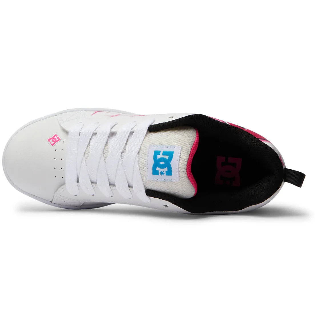 Women's Graffiti Print Court Graffik Shoes sold by DC product image thumbnail 4