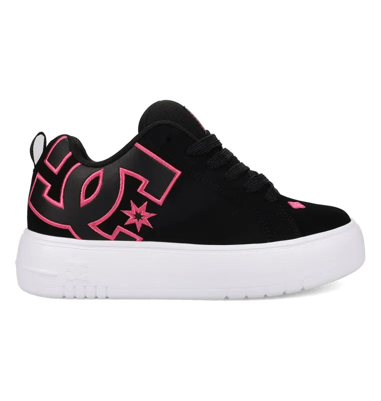 Women's Court Graffik Platform Shoes made by DC