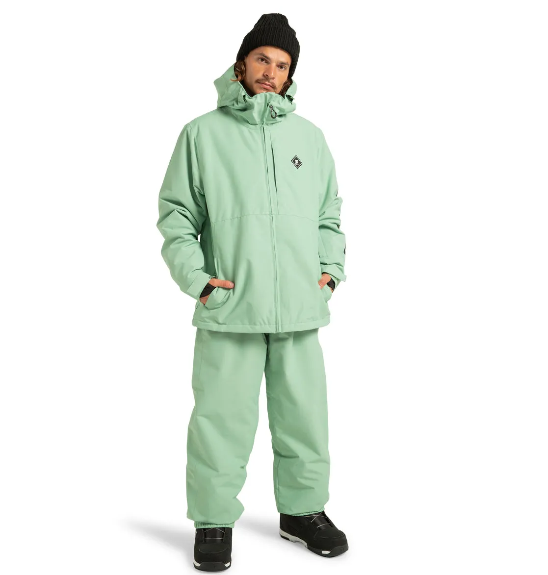 Unisex Basis Insulated Jacket sold by DC product image thumbnail 4