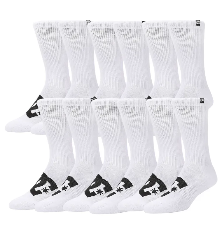 Logo Crew Sock 6-Pack made by DC
