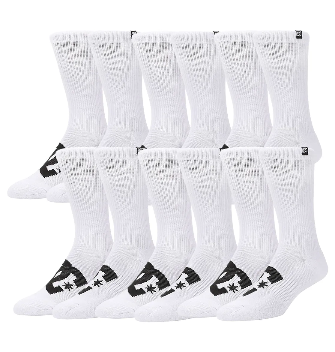 Logo Crew Sock 6-Pack sold by DC