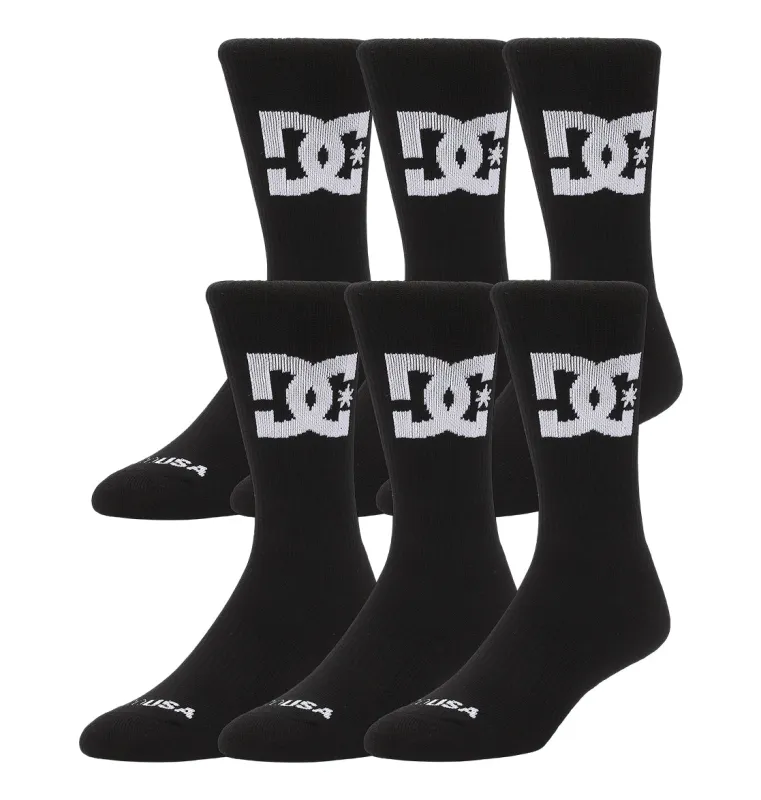 Big Star Logo Crew Sock 3-Pack sold by DC