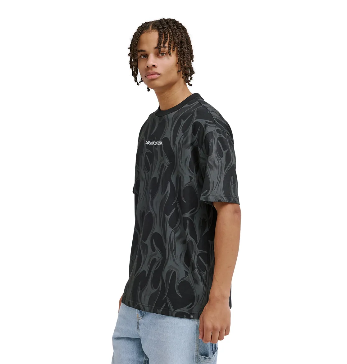 Men's DC Liquid Fuego Heritage Short Sleeve Shirt sold by DC product image thumbnail 5
