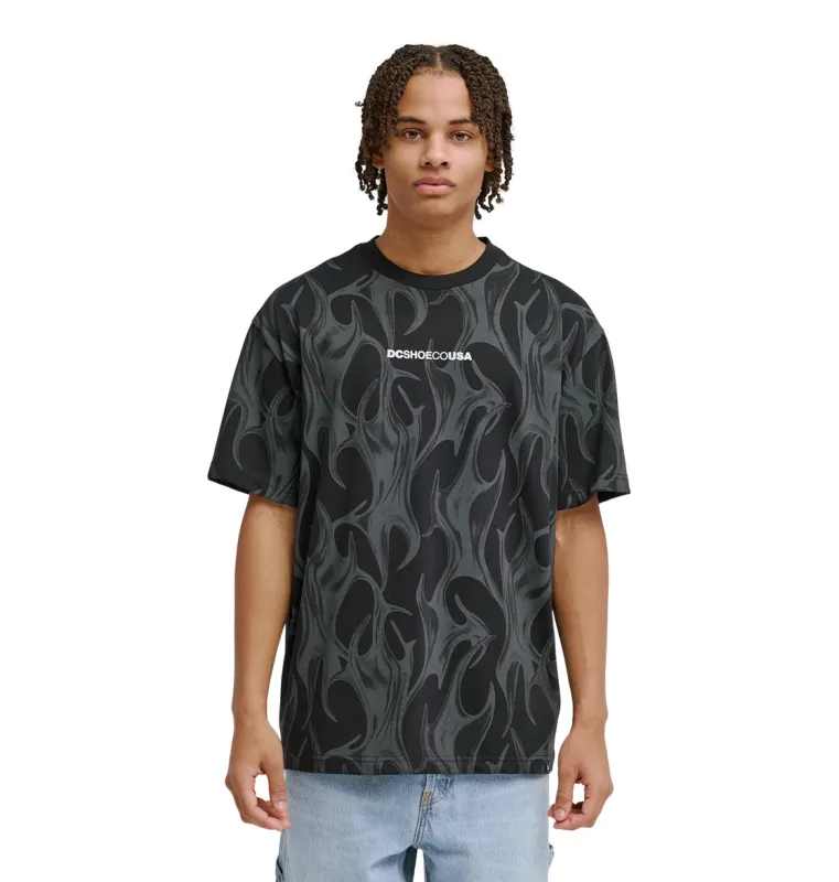 Men's DC Liquid Fuego Heritage Short Sleeve Shirt sold by DC