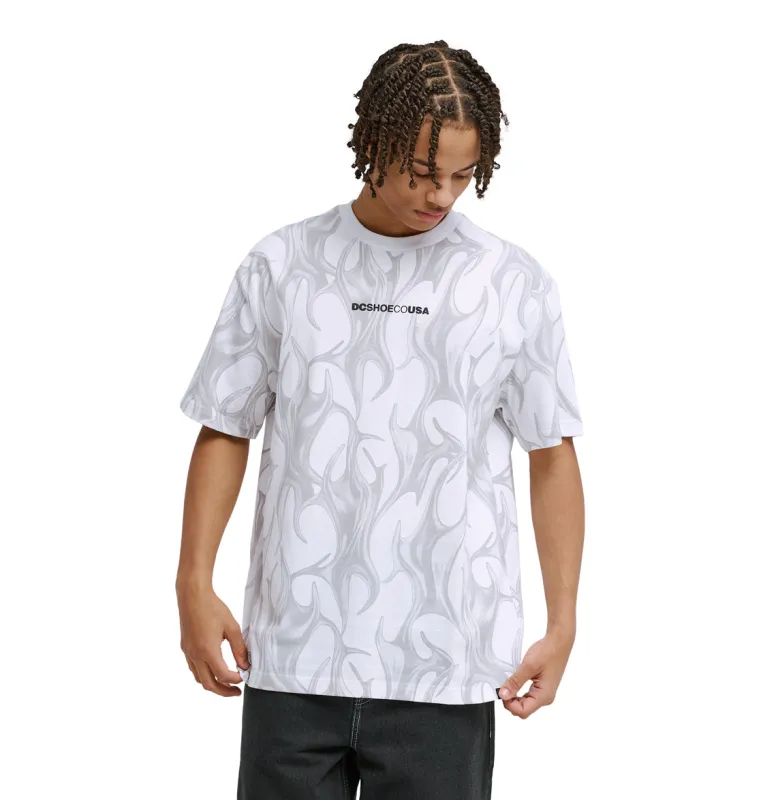 Men's DC Liquid Fuego Heritage Short Sleeve Shirt made by DC