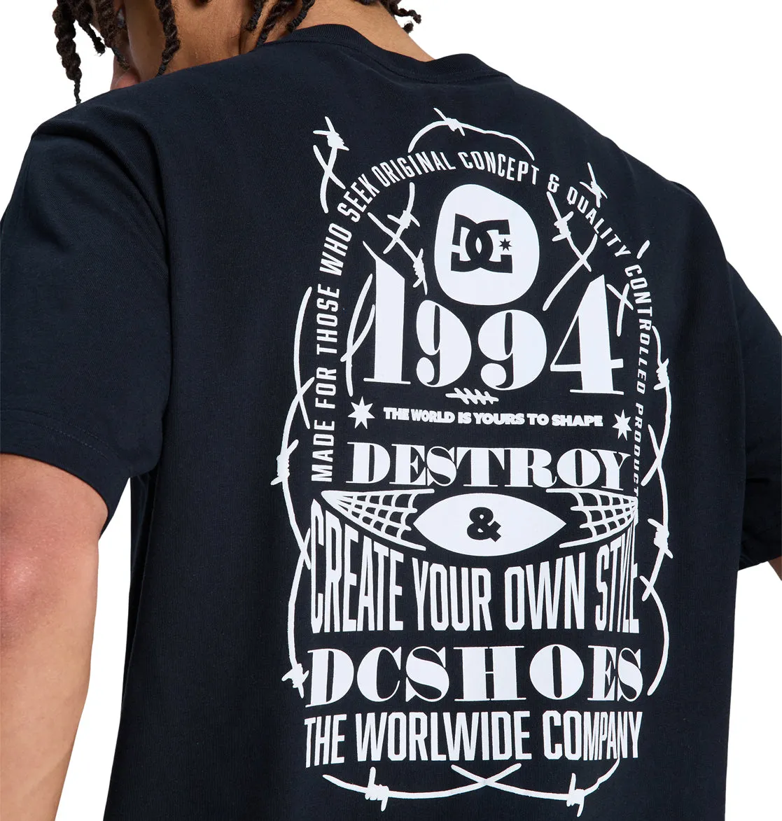Men's Shape Or Destroy Heritage Short Sleeve Tee sold by DC product image thumbnail 5