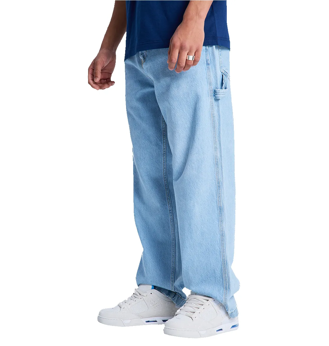 Men's Baggy Denim Carpenter Pants sold by DC product image thumbnail 2