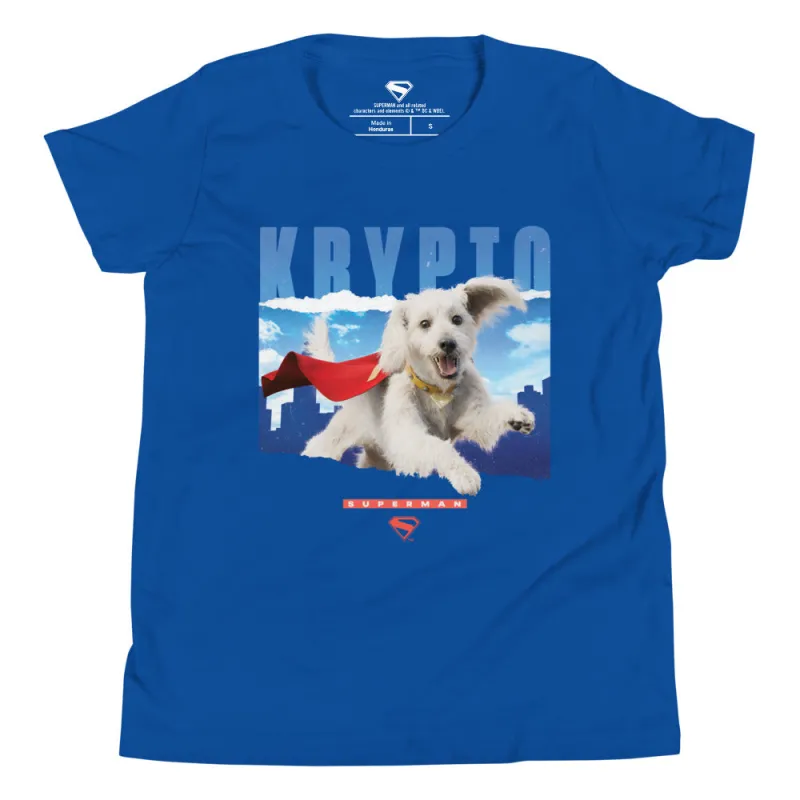 SUPERMAN (2025 Movie) Krypto Youth T-Shirt sold by DC Comics