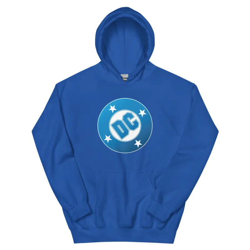 DC Blue Logo Hoodie sold by DC Comics