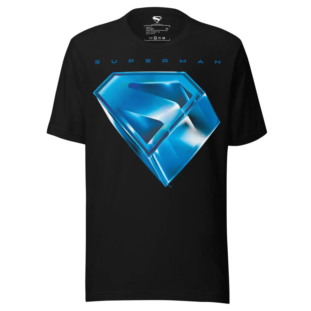 SUPERMAN (2025 Movie) Stylized S-Shield T-Shirt sold by DC Comics