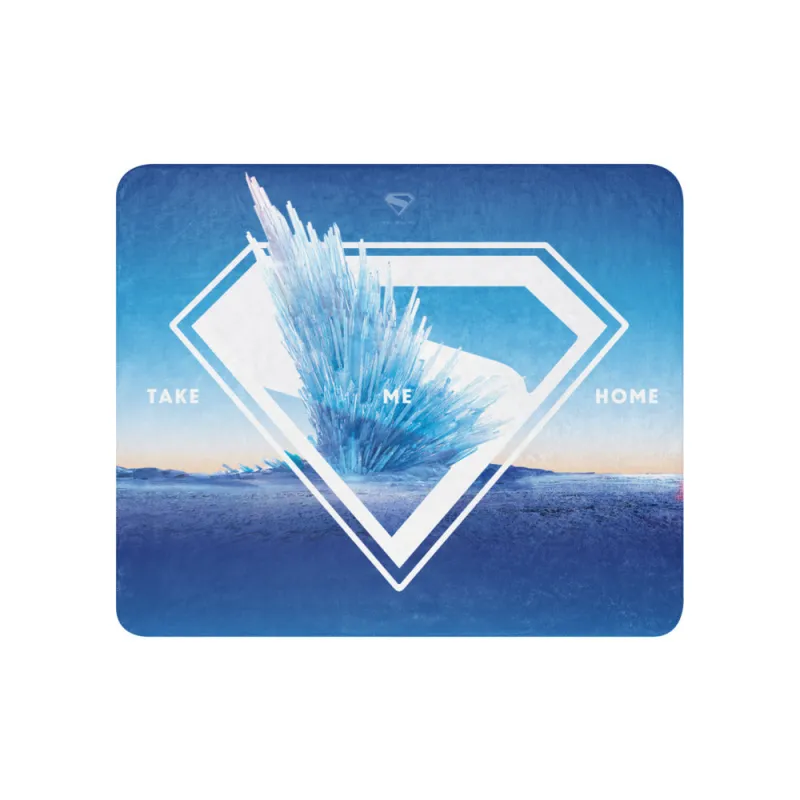 SUPERMAN (2025 Movie) Fortress of Solitude Sherpa Blanket sold by DC Comics