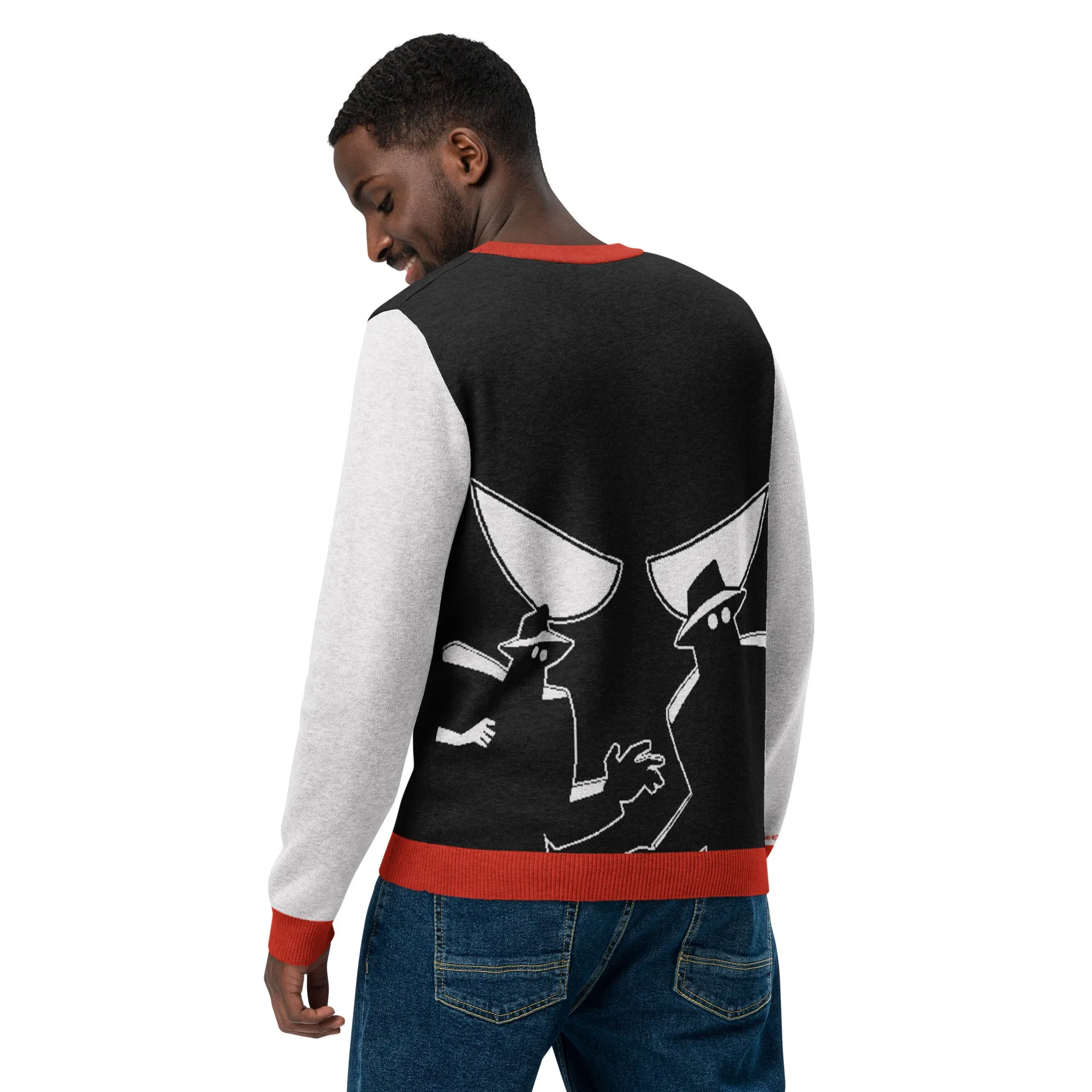 BATMAN: THE ANIMATED SERIES Classic Fit Knitted Crew Neck Sweater sold by DC Comics product image thumbnail 4