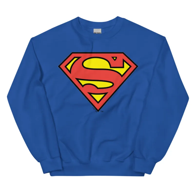SUPERMAN Logo Crewneck Sweatshirt sold by DC Comics