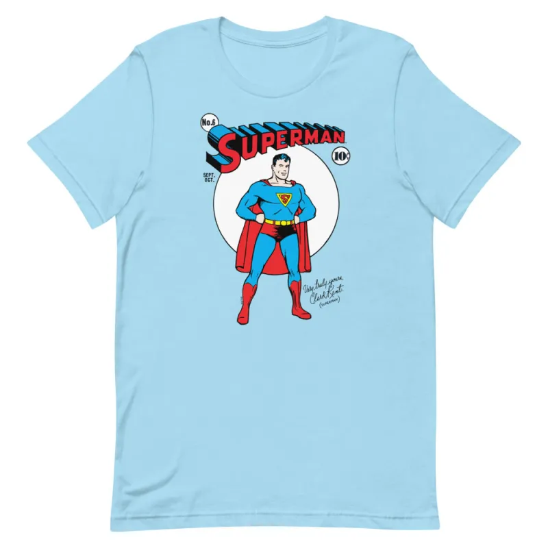SUPERMAN Very Truly Yours T-shirt sold by DC Comics
