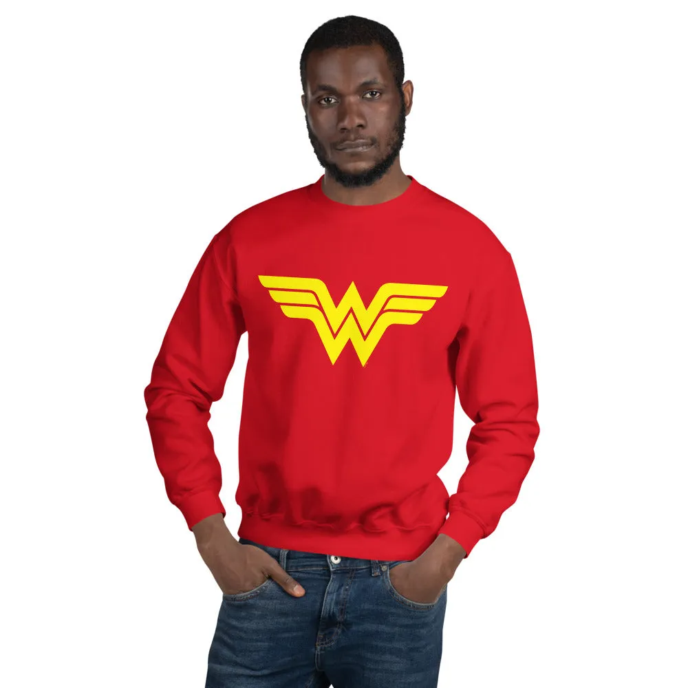 WONDER WOMAN Logo Crewneck Sweatshirt sold by DC Comics product image thumbnail 5