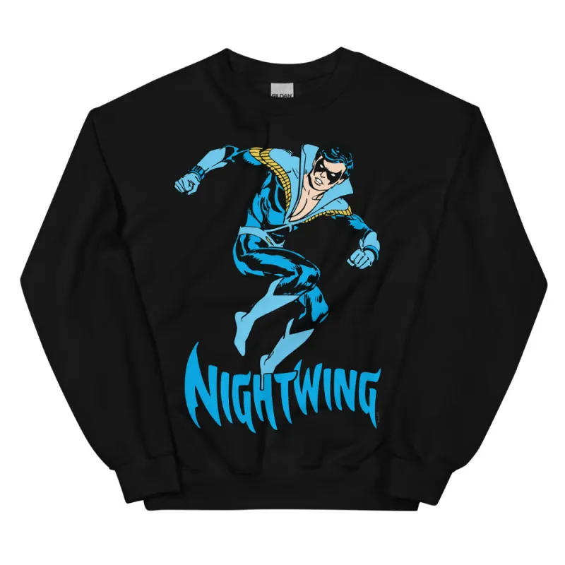 NIGHTWING Discowing Crewneck Sweatshirt sold by DC Comics