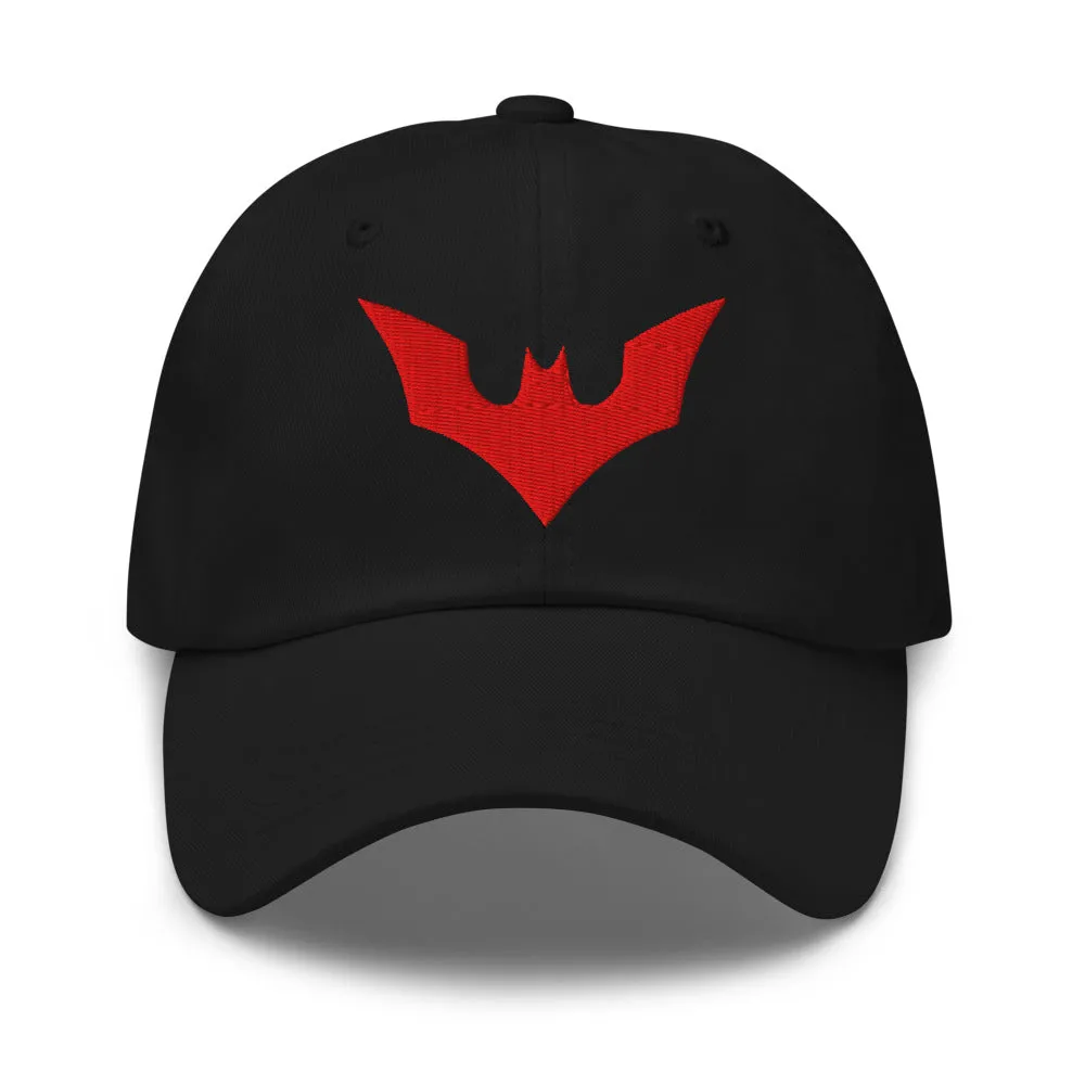 BATMAN BEYOND Batman Logo Embroidered Dad Hat sold by DC Comics
