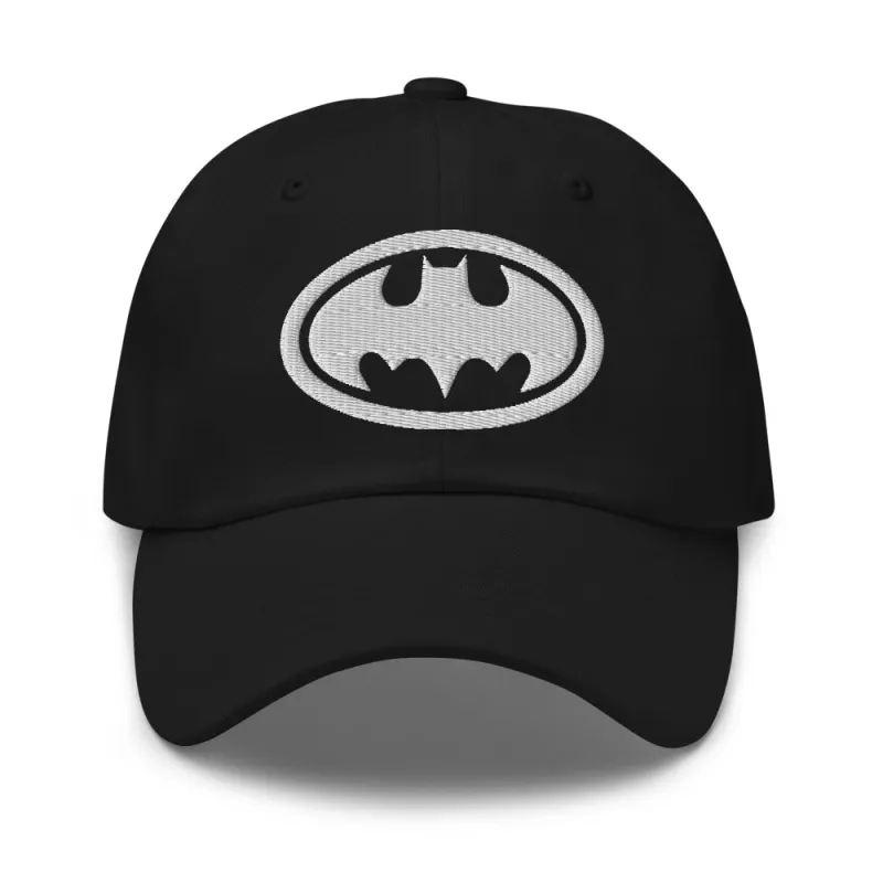 BATMAN RETURNS Logo Embroidered Dad Hat sold by DC Comics