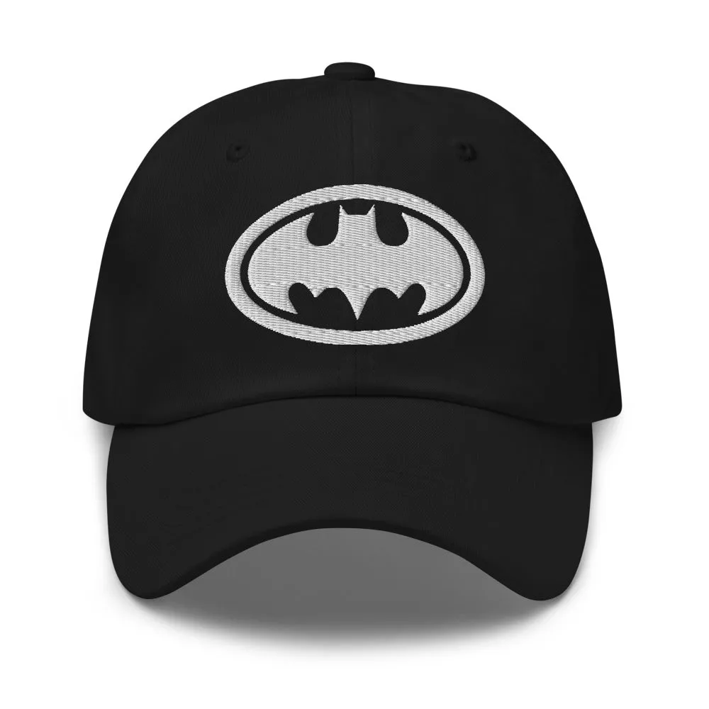 BATMAN RETURNS Logo Embroidered Dad Hat sold by DC Comics