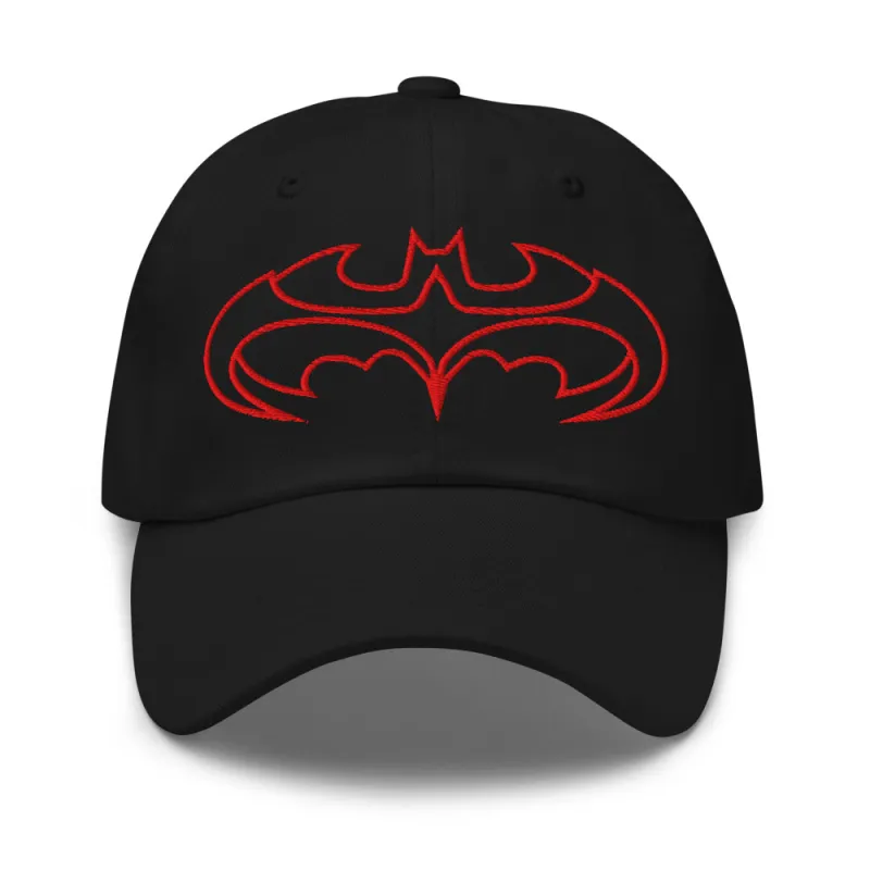 Batman & Robin Hat Logo Embroidered sold by DC Comics