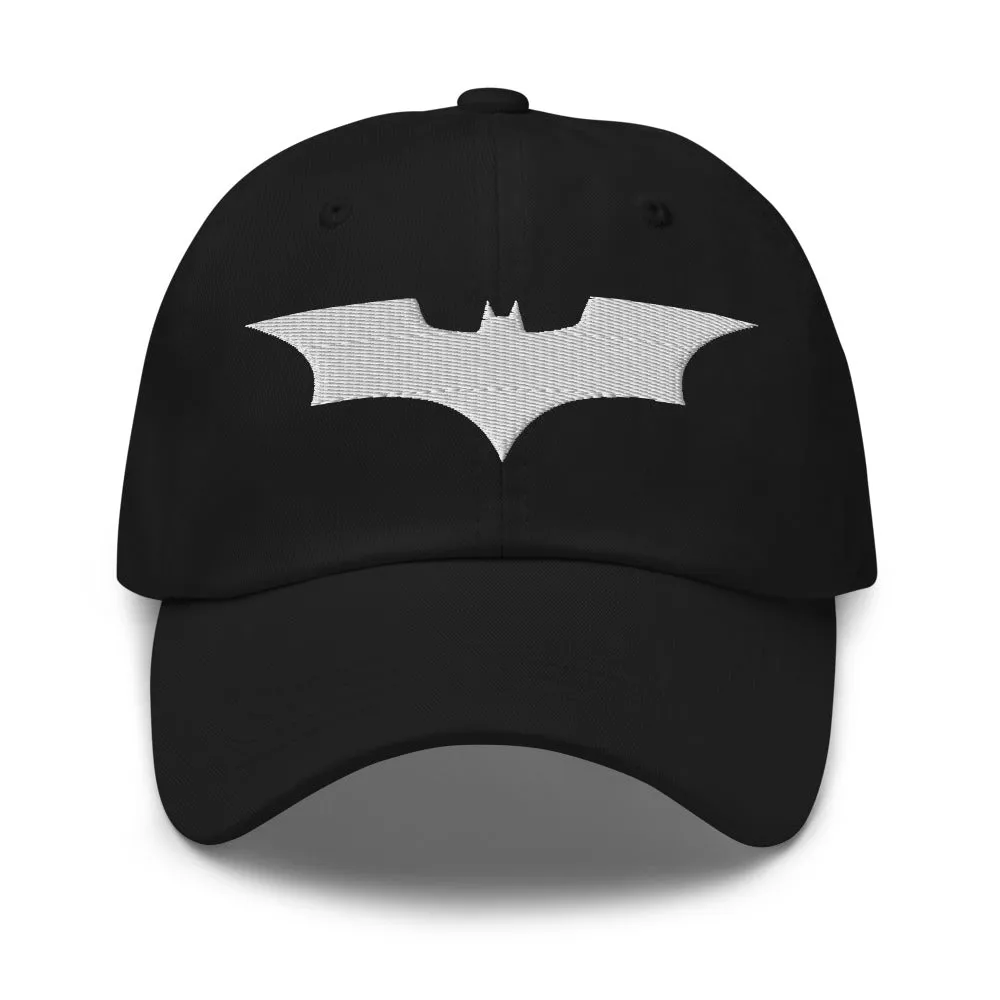 THE DARK KNIGHT Logo Embroidered Dad Hat sold by DC Comics