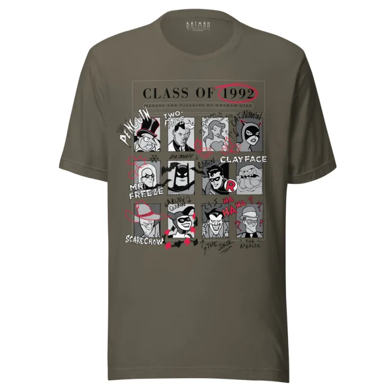 BATMAN: THE ANIMATED SERIES Class of 1992 T-shirt sold by DC Comics