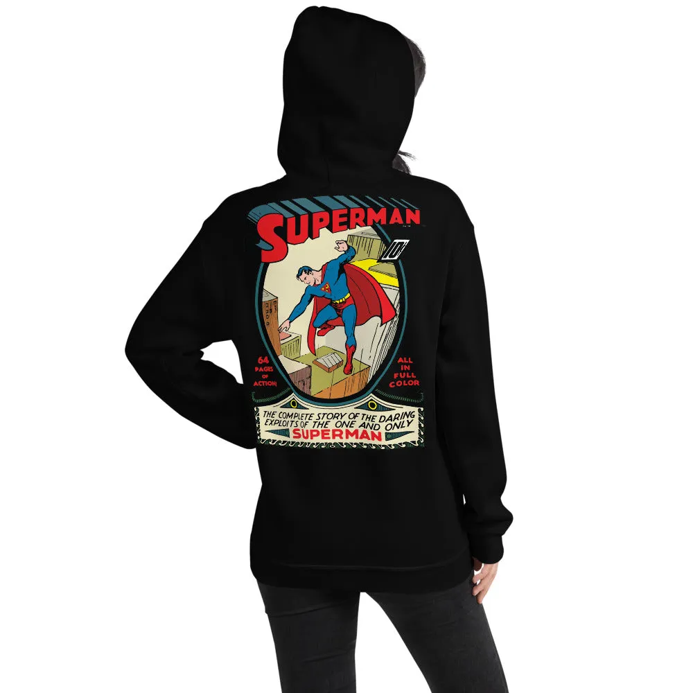 SUPERMAN #1 Embroidered Hoodie sold by DC Comics product image thumbnail 2