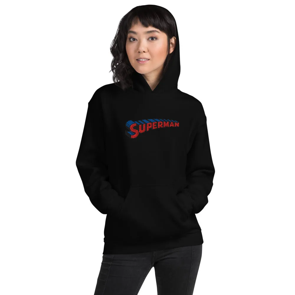 SUPERMAN #1 Embroidered Hoodie sold by DC Comics