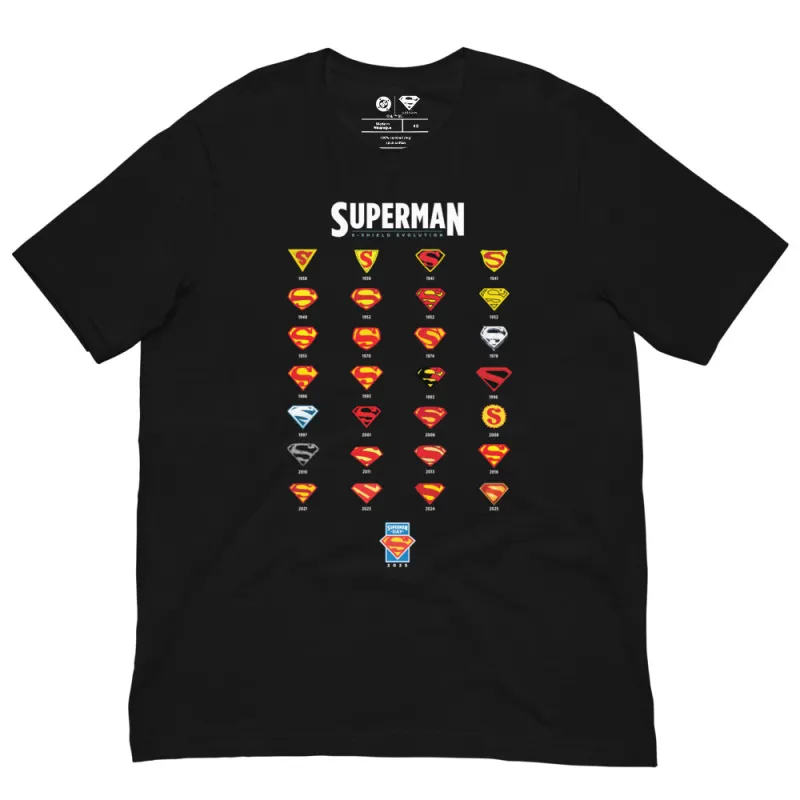 SUPERMAN S-Shield Evolution T-Shirt sold by DC Comics