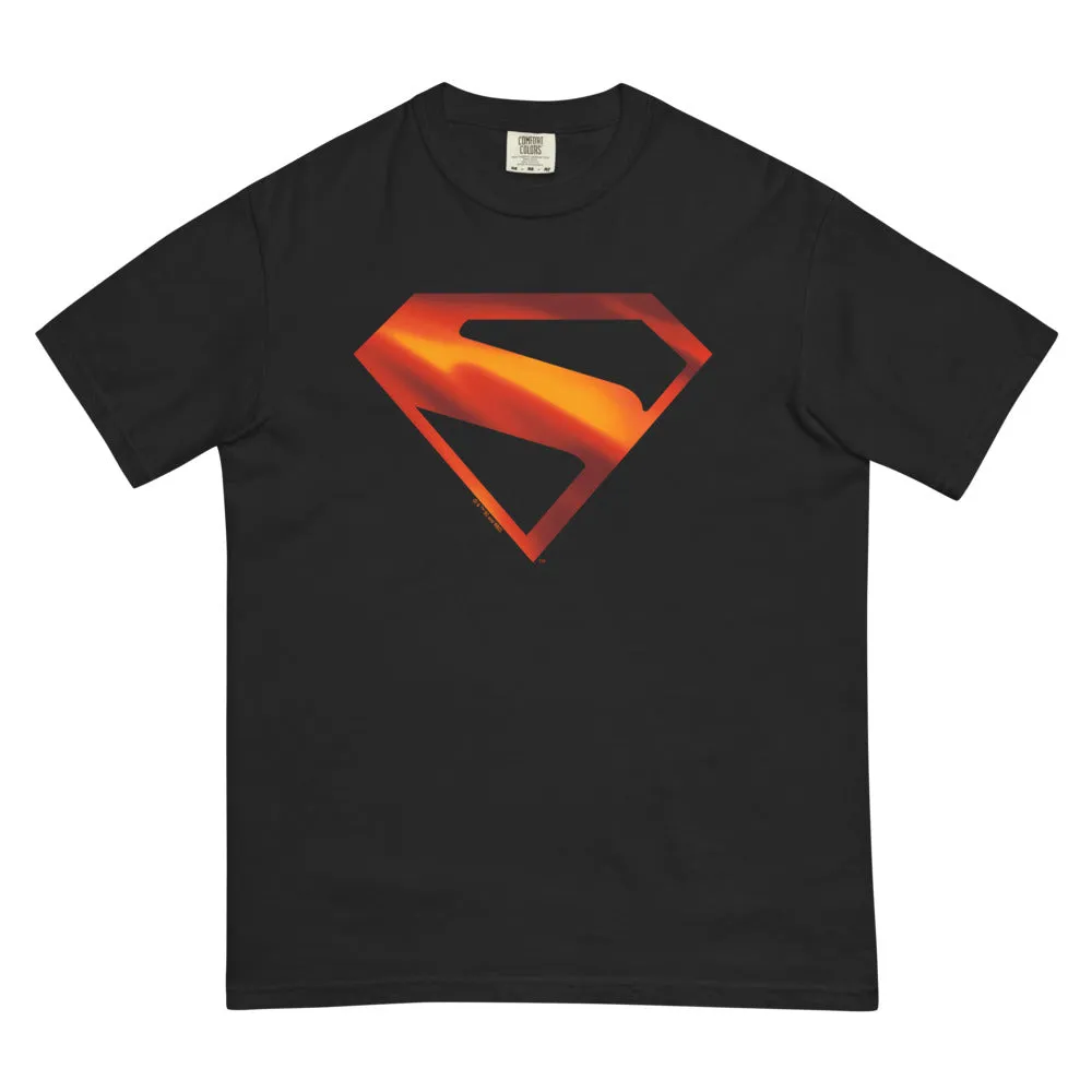 Superman 2025 T-Shirt - Stylized S-Shield Comfort Colors sold by DC Comics