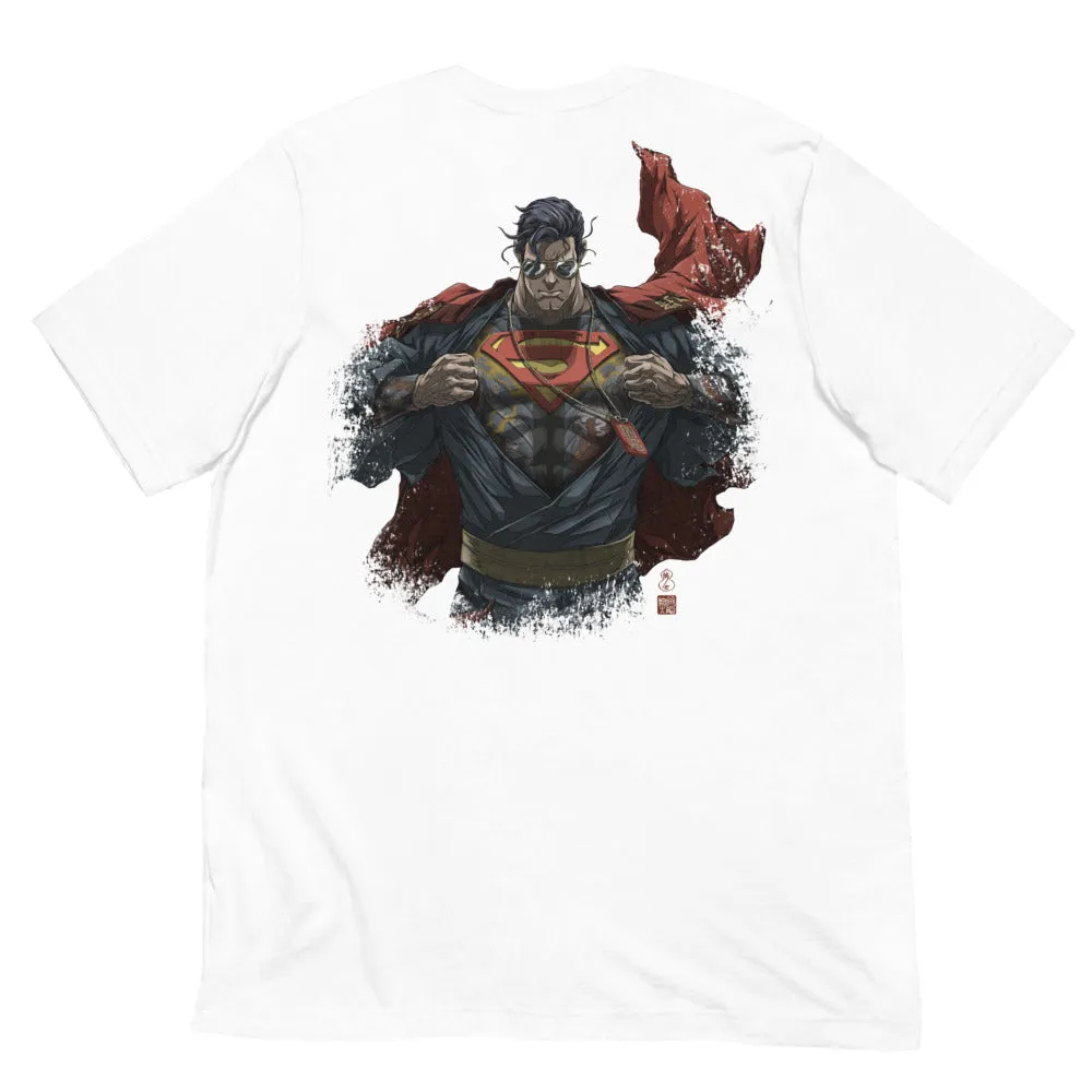 BATMAN NINJA VS. YAKUZA LEAGUE Batman vs. Superman T-Shirt sold by DC Comics product image thumbnail 2