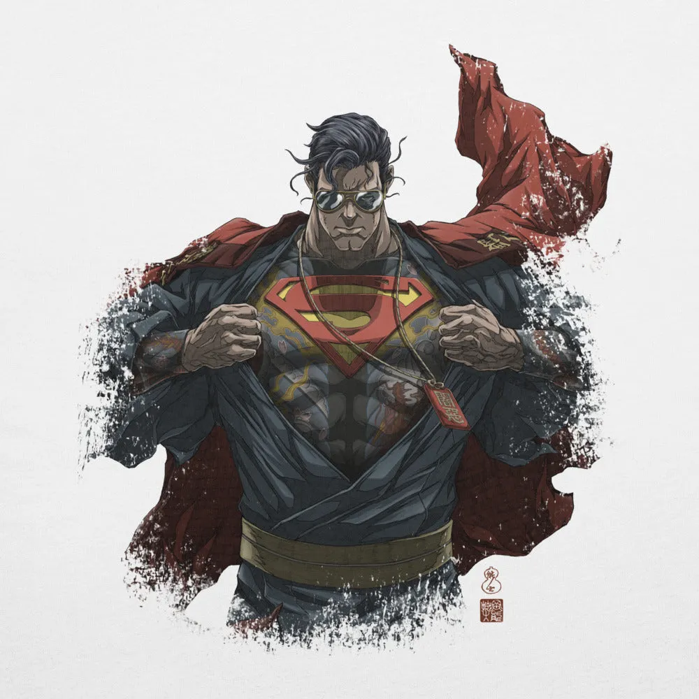 BATMAN NINJA VS. YAKUZA LEAGUE Batman vs. Superman T-Shirt sold by DC Comics product image thumbnail 4