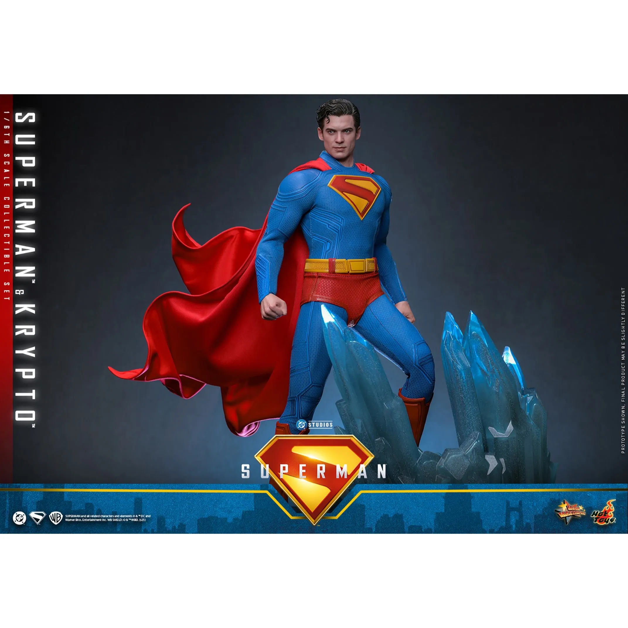 SUPERMAN (2025 Movie) Superman™ & Krypto™ Sixth Scale Figure Set sold by DC Comics
