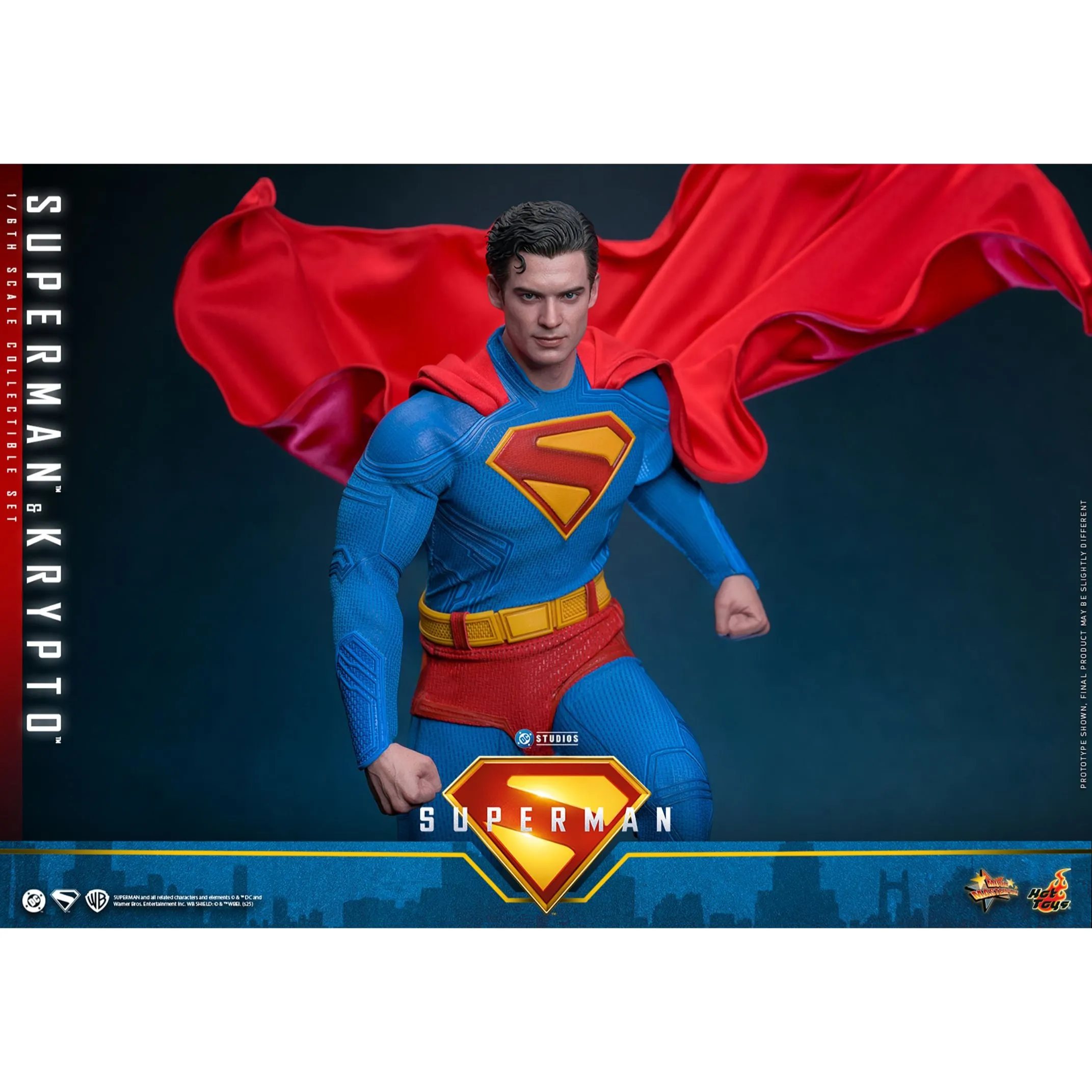 SUPERMAN (2025 Movie) Superman™ & Krypto™ Sixth Scale Figure Set sold by DC Comics product image thumbnail 2