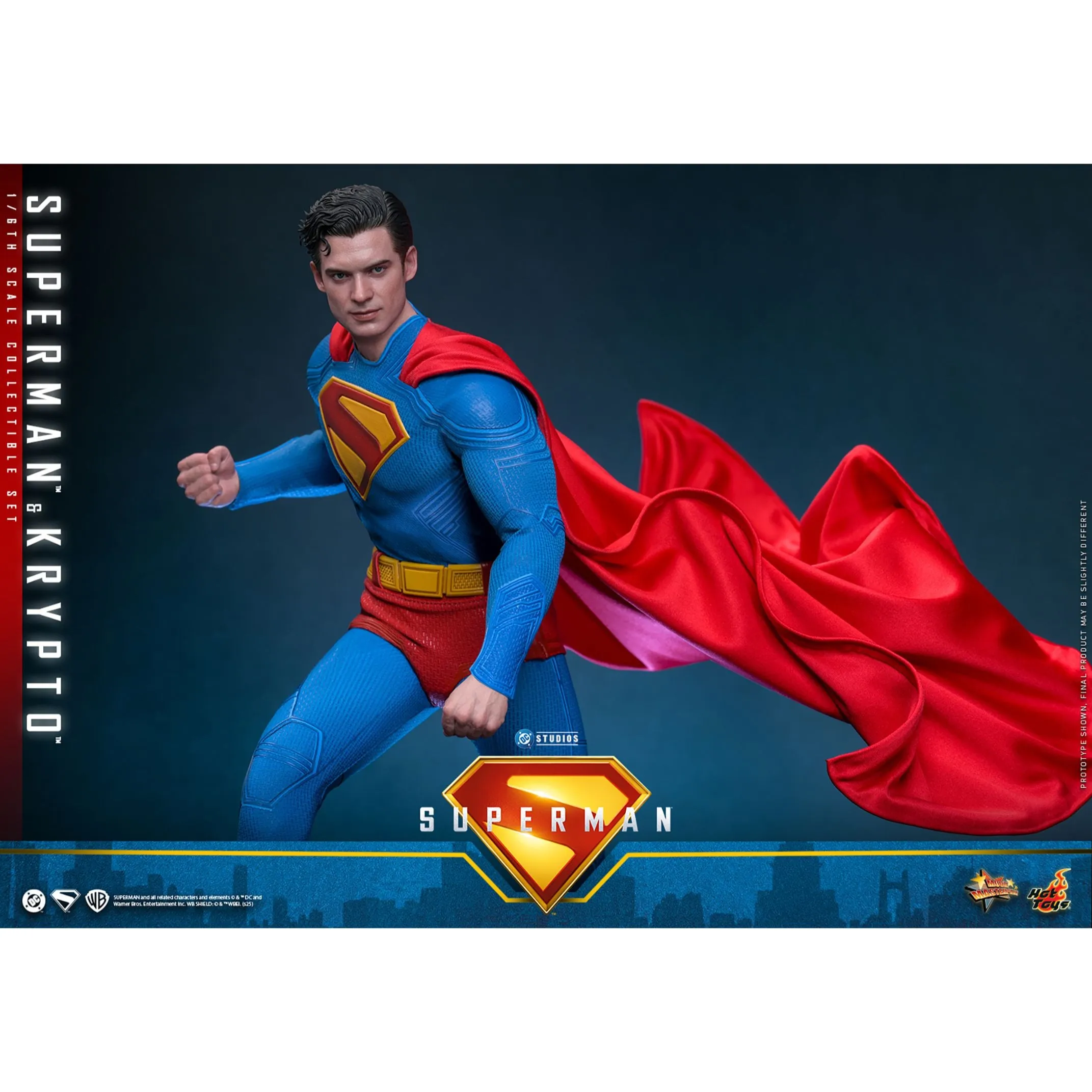 SUPERMAN (2025 Movie) Superman™ & Krypto™ Sixth Scale Figure Set sold by DC Comics product image thumbnail 4