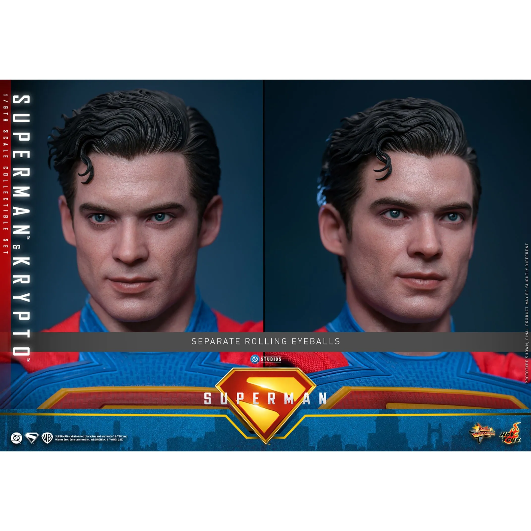 SUPERMAN (2025 Movie) Superman™ & Krypto™ Sixth Scale Figure Set sold by DC Comics product image thumbnail 5