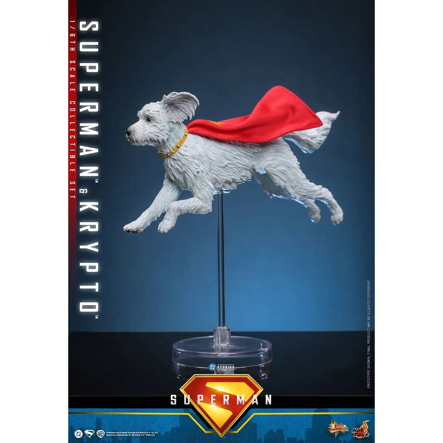 SUPERMAN (2025 Movie) Superman™ & Krypto™ Sixth Scale Figure Set sold by DC Comics product image thumbnail 3