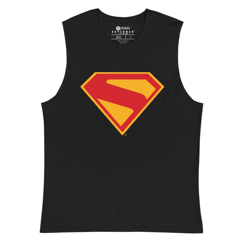 SUPERMAN (2025 Movie) S-Shield Muscle Shirt sold by DC Comics
